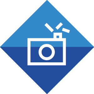 rhombus with a camera sketch